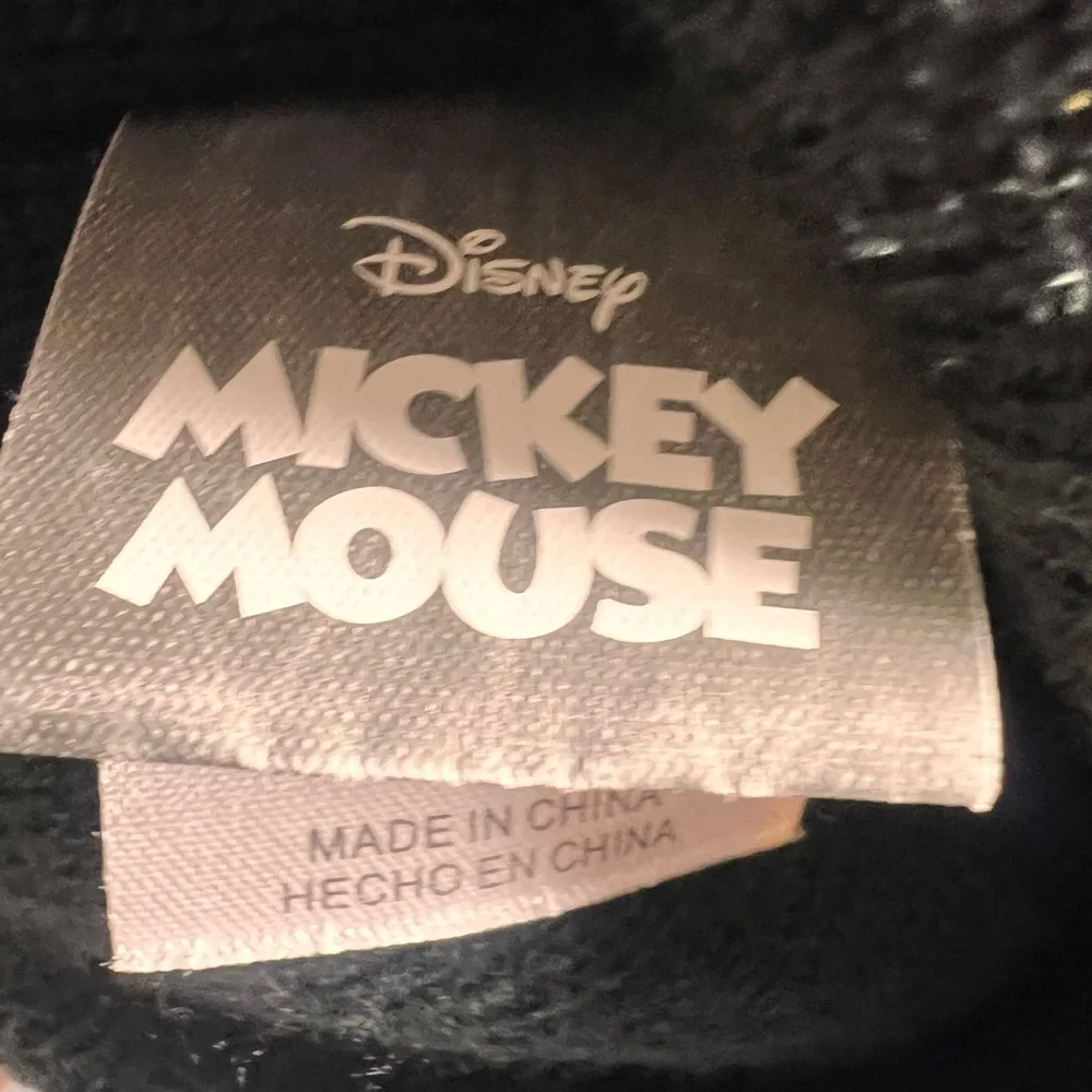Disney Mickey Mouse Kids Beanie Fleece Red And‎ Black One Size